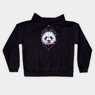 panda face Kids Hoodie